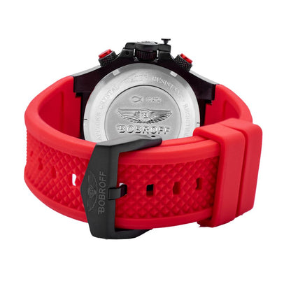 Bobroff Multicolor Rubber Sport Watch 1728,67434610848,Accessories,Bobroff,Men,Multicolor,New with tags,Sport Watches - Watches - Accessories,Watches - Accessories