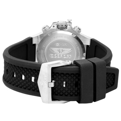 Bobroff Black Rubber Sport Watch 1728,67434610848,Accessories,Black,Bobroff,Men,New with tags,Sport Watches - Watches - Accessories,Watches - Accessories