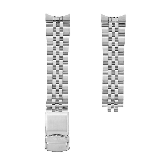 Bobroff Silver Stainless Steel Bracelet Watch 1728,67434610848,Accessories,Bobroff,Bracelet Watches - Watches - Accessories,Men,New with tags,Silver,Watches - Accessories
