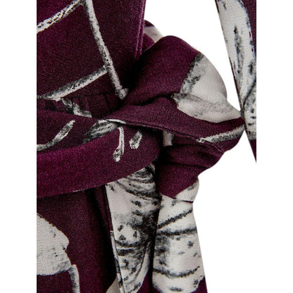 Lardini Purple Viscose Casual Dress