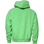 Dolce & Gabbana Green Logo Hooded Pullover Sweatshirt Sweater TSH878510-50