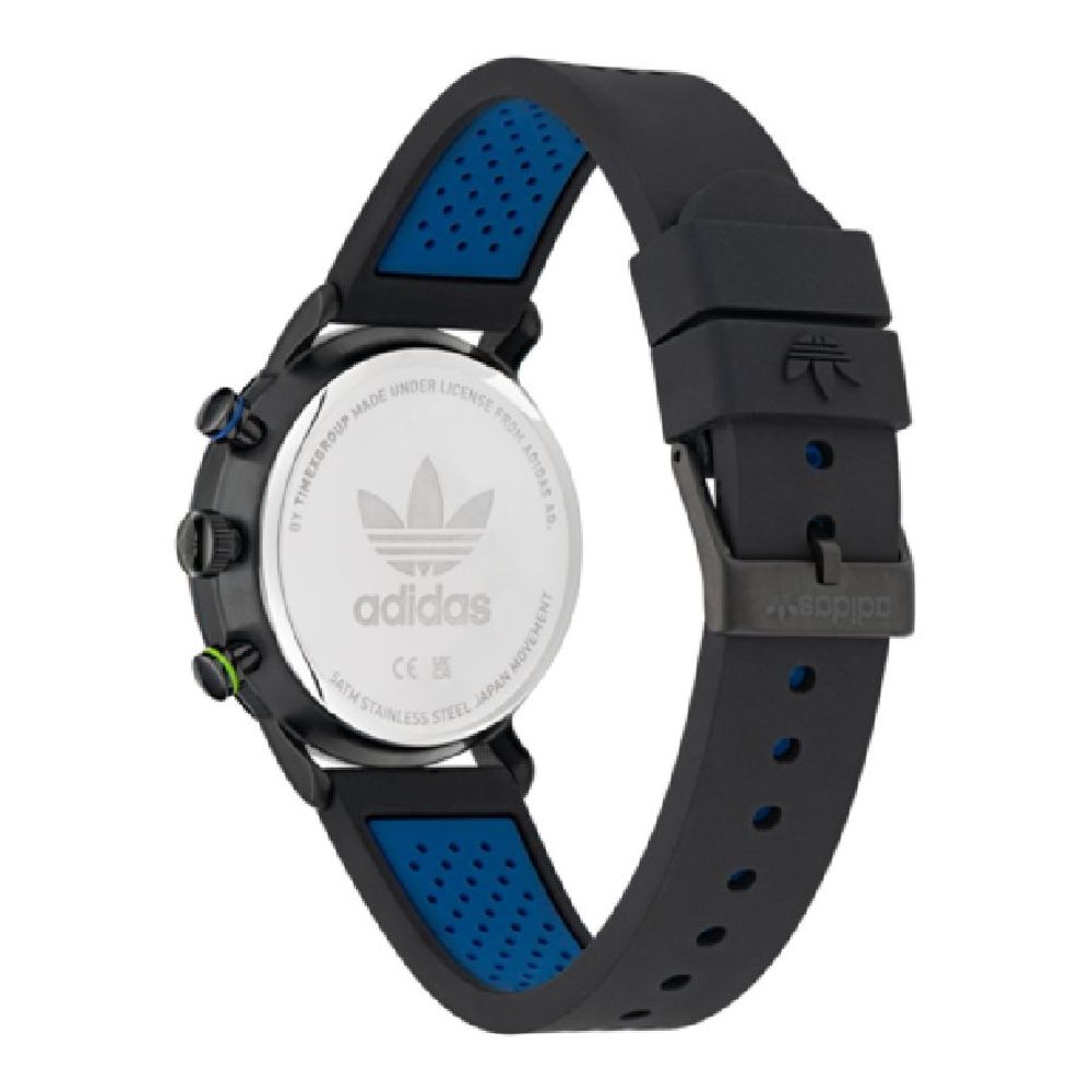 Adidas Black Synthetic Sport Watch Adidas