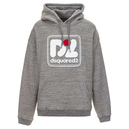 Dsquared² Gray Cotton Sweatshirt 1728,67397976224,Clothing,Dsquared²,Gray,Men,Men - Clothing,New with tags,S,Sweaters - Clothing,Sweaters - Men - Clothing,Sweatshirts - Sweaters - Clothing,XL,XXL