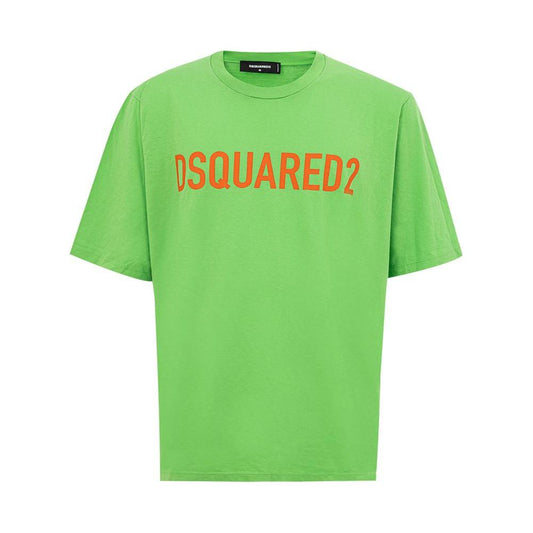 Dsquared² Green Cotton T-Shirt 1728,67397976224,Clothing,Dsquared²,Green,M,Men,New with tags,T-Shirts - Clothing,T-Shirts - Men - Clothing,T-Shirts - T-Shirts - Clothing