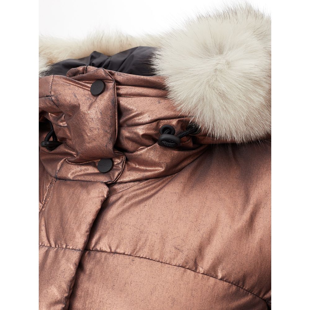 Peuterey Pink Polyester Full-Length Jacket 1728,67397976224,Clothing,Full-Length Jackets - Jackets & Coats - Clothing,IT40|S,IT42|M,Jackets & Coats - Clothing,Jackets & Coats - Women - Clothing,New with tags,Peuterey,Pink,Women,Women - Clothing