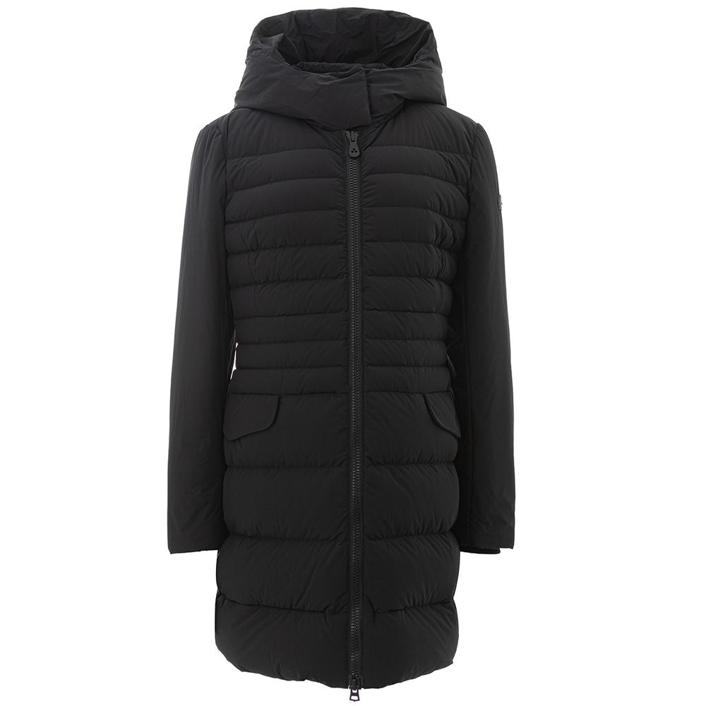 Peuterey Black Polyamide Full-Length Jacket 1728,67397976224,Black,Clothing,Full-Length Jackets - Jackets & Coats - Clothing,IT50 | XXL,Jackets & Coats - Clothing,Jackets & Coats - Women - Clothing,New with tags,Peuterey,Women