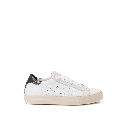 P448 White Leather Athletic Sneakers 1728,67397976224,Athletic - Sneakers - Shoes,EU36/US6,New with tags,P448,Shoes,Sneakers - Shoes,Sneakers - Women - Shoes,White,Women,Women - Shoes