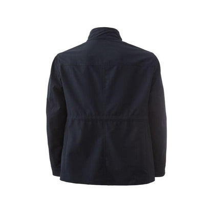 Lardini Blue Wool Coat
