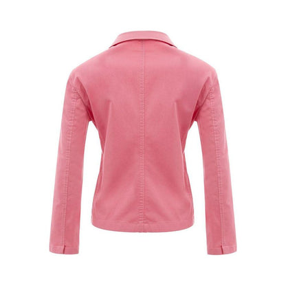 Lardini Pink Cotton Blazer