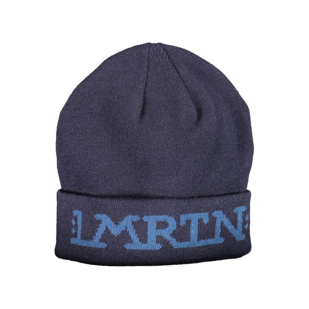 La Martina Blue Acrylic Men Cap LA-14041