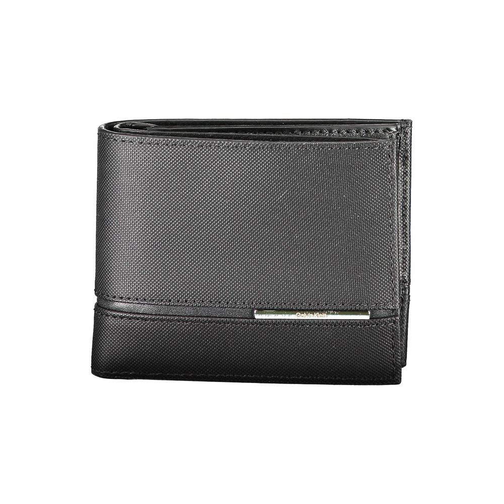 Calvin Klein Nero Leather Men Wallet 1728,67403481248,Accessories,Black,Calvin Klein,Men,New with tags,Wallets - Accessories,Wallets - Wallets - Accessories
