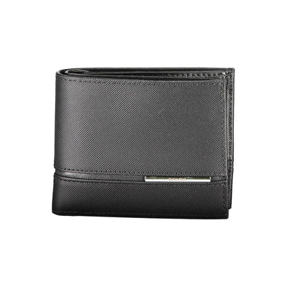 Calvin Klein Nero Leather Men Wallet 1728,67403481248,Accessories,Black,Calvin Klein,Men,New with tags,Wallets - Accessories,Wallets - Wallets - Accessories