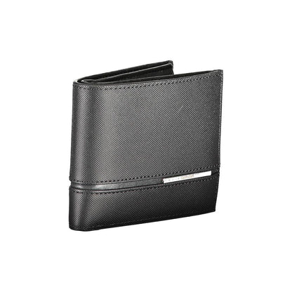 Calvin Klein Nero Leather Men Wallet 1728,67403481248,Accessories,Black,Calvin Klein,Men,New with tags,Wallets - Accessories,Wallets - Wallets - Accessories