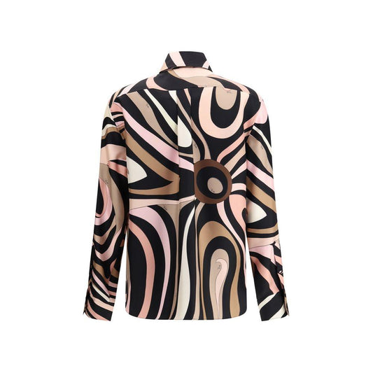 Emilio Pucci Marble Print Shirt Emilio Pucci Gray