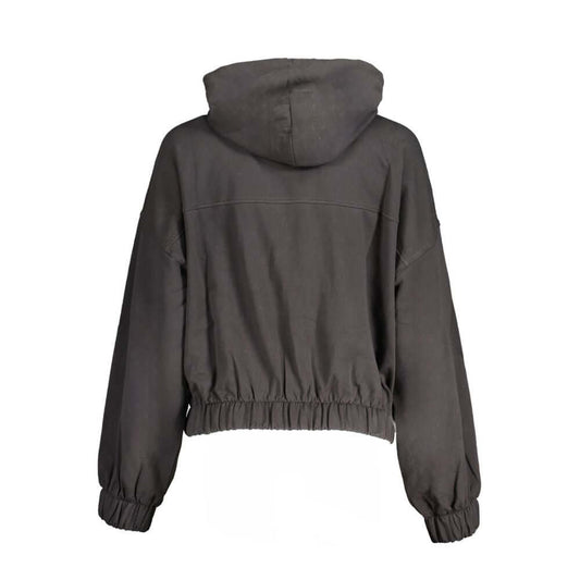 Tommy Hilfiger Black Cotton Sweater Tommy Hilfiger Dark Slate Gray