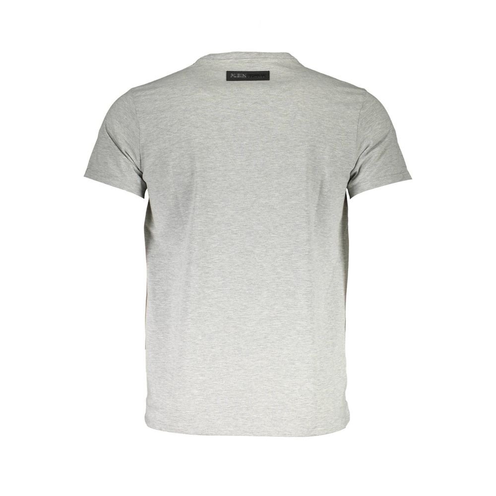 Plein Sport Grigio Cotton Mens T-Shirt