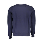 North Sails Blue Cotton Men Sweater NO-16229-L
