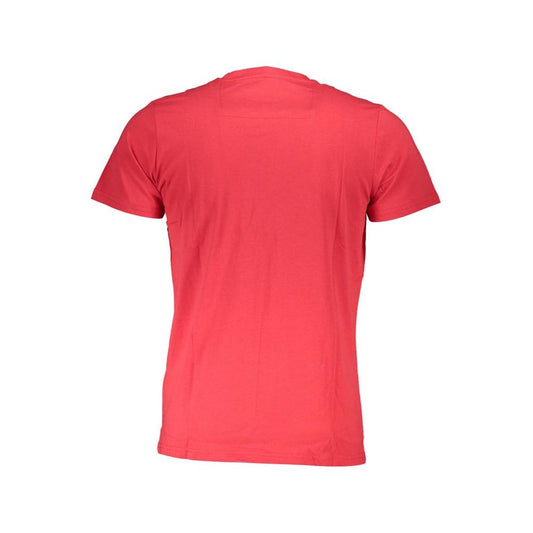 Cavalli Class Red Cotton T-Shirt