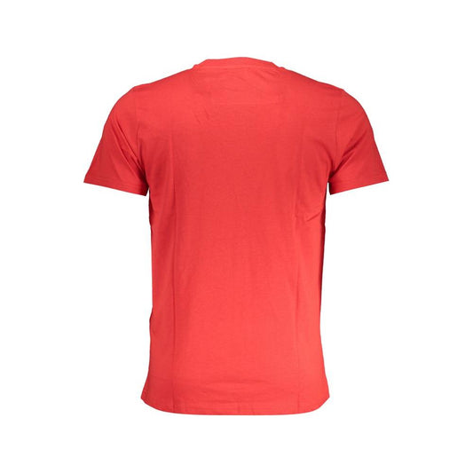 Cavalli Class Red Cotton T-Shirt