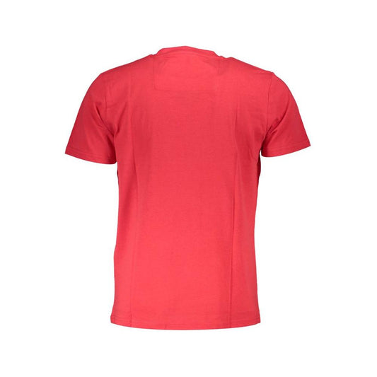 Cavalli Class Red Cotton T-Shirt