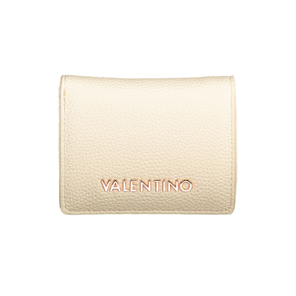 Mario Valentino Beige Polyurethane Women Wallet