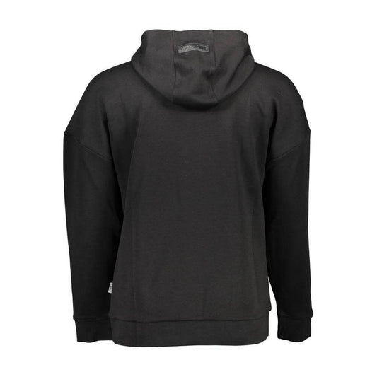 Plein Sport Black Cotton Sweater