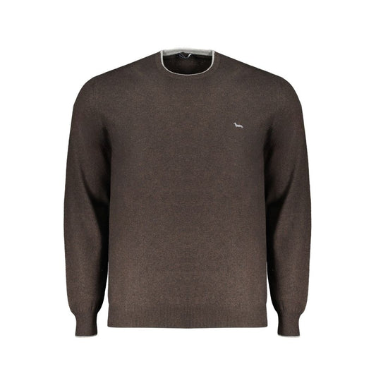 Harmont & Blaine Brown Cashmere Sweatshirt Harmont & Blaine