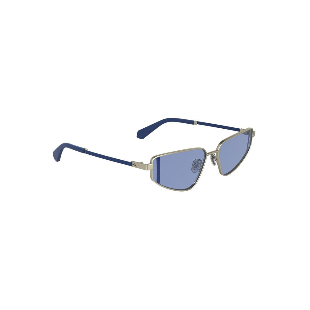 Calvin Klein Gray Metal Women Sunglass CA-38307