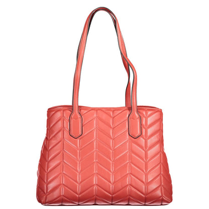 Valentino Red Polyethylene Handbag
