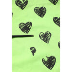 Dolce & Gabbana Green Heart Print Cotton Crew Neck T-shirt TSH90513-52