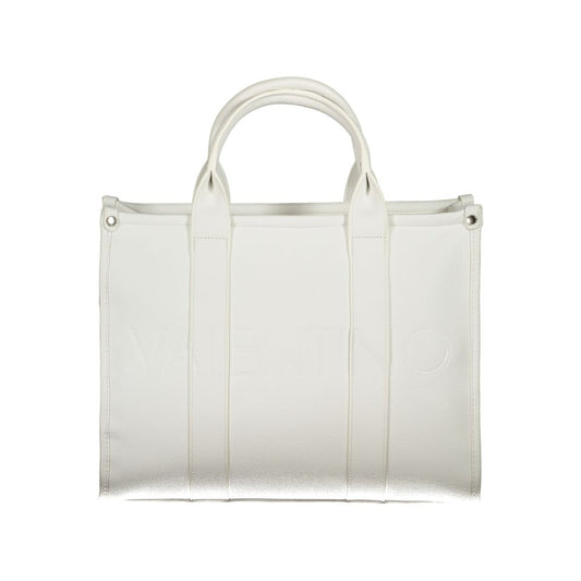 Valentino White Polyethylene Handbag