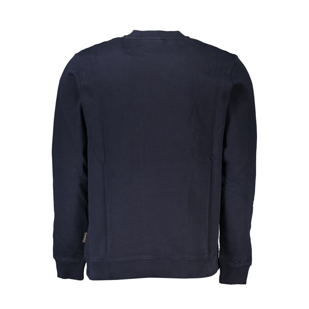 Napapijri Blue Cotton Men's Sweatshirt