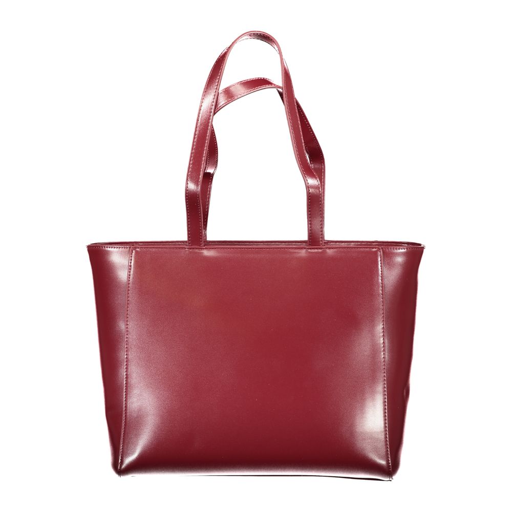 Valentino Red Polyethylene Handbag