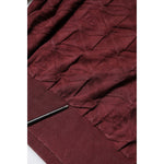 Dolce & Gabbana Bordeaux Silk Knit Crew Neck Pullover Sweater TSH90532-48