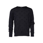 Dolce & Gabbana Black Silk Crew Neck Sweatshirt Sweater TSH90544-56