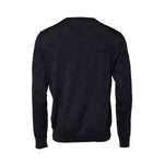 Dolce & Gabbana Black Silk Crew Neck Sweatshirt Sweater TSH90544-56