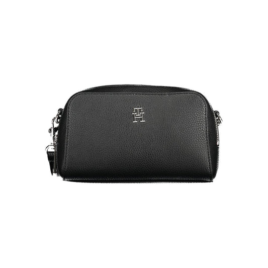 Tommy Hilfiger Nero Poliuretano Women Shoulder Bag