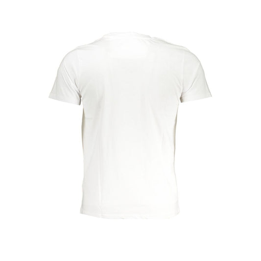 Cavalli Class White Cotton T-Shirt CA-28475-L