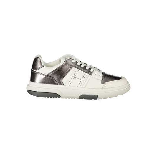 Tommy Hilfiger Bianco Polyurethane Women Sneaker 1728,67403481248,Athletic - Sneakers - Shoes,EU36/US6,EU37/US7,EU38/US8,EU39/US9,EU40/US10,EU41/US11,New with tags,Shoes,Sneakers - Shoes,Tommy Hilfiger,White,Women
