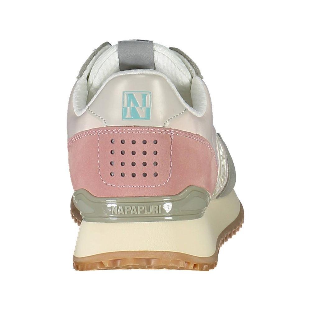 Napapijri Pink Polyester Women Sneaker NA-37170-EU41/US11