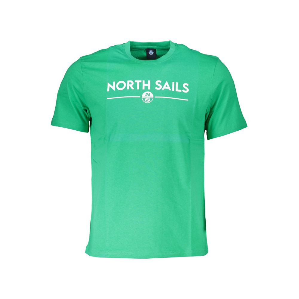 North Sails Verde Cotton Men T-Shirt