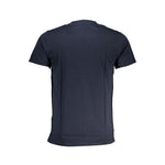 Cavalli Class Blue Cotton T-Shirt CA-28613-XL
