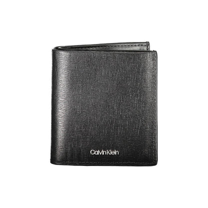 Calvin Klein Nero Leather Men Wallet 1728,67403481248,Accessories,Black,Calvin Klein,Men,New with tags,Wallets - Accessories,Wallets - Wallets - Accessories
