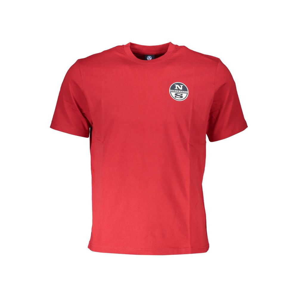 North Sails Rosso Cotton Men T-Shirt