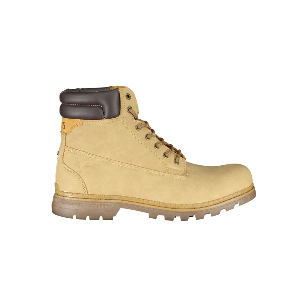 Carrera Beige Polyester Men's Ankle Boot 1728,67403481248,Ankle - Boots - Shoes,Beige,Boots - Shoes,Carrera,EU40/US7,EU41/US8,EU42/US9,EU43/US10,EU44/US11,EU45/US12,Men,New with tags,Shoes