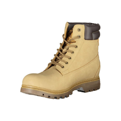Carrera Beige Polyester Men's Ankle Boot 1728,67403481248,Ankle - Boots - Shoes,Beige,Boots - Shoes,Carrera,EU40/US7,EU41/US8,EU42/US9,EU43/US10,EU44/US11,EU45/US12,Men,New with tags,Shoes