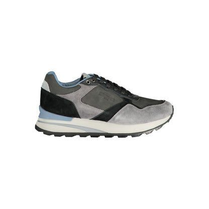 Blauer Grigio Poliuretano Men Sneaker 1728,67403481248,Athletic - Sneakers - Shoes,Blauer,EU40/US7,EU41/US8,EU42/US9,EU43/US10,EU44/US11,EU45/US12,Gray,Men,New with tags,Shoes,Sneakers - Shoes