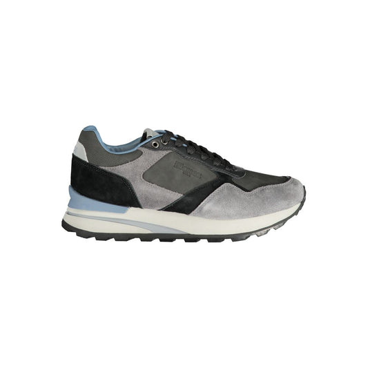Blauer Grigio Poliuretano Men Sneaker 1728,67403481248,Athletic - Sneakers - Shoes,Blauer,EU40/US7,EU41/US8,EU42/US9,EU43/US10,EU44/US11,EU45/US12,Gray,Men,New with tags,Shoes,Sneakers - Shoes