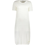 Cavalli Class White Viscose Women Dress CA-37221-XS