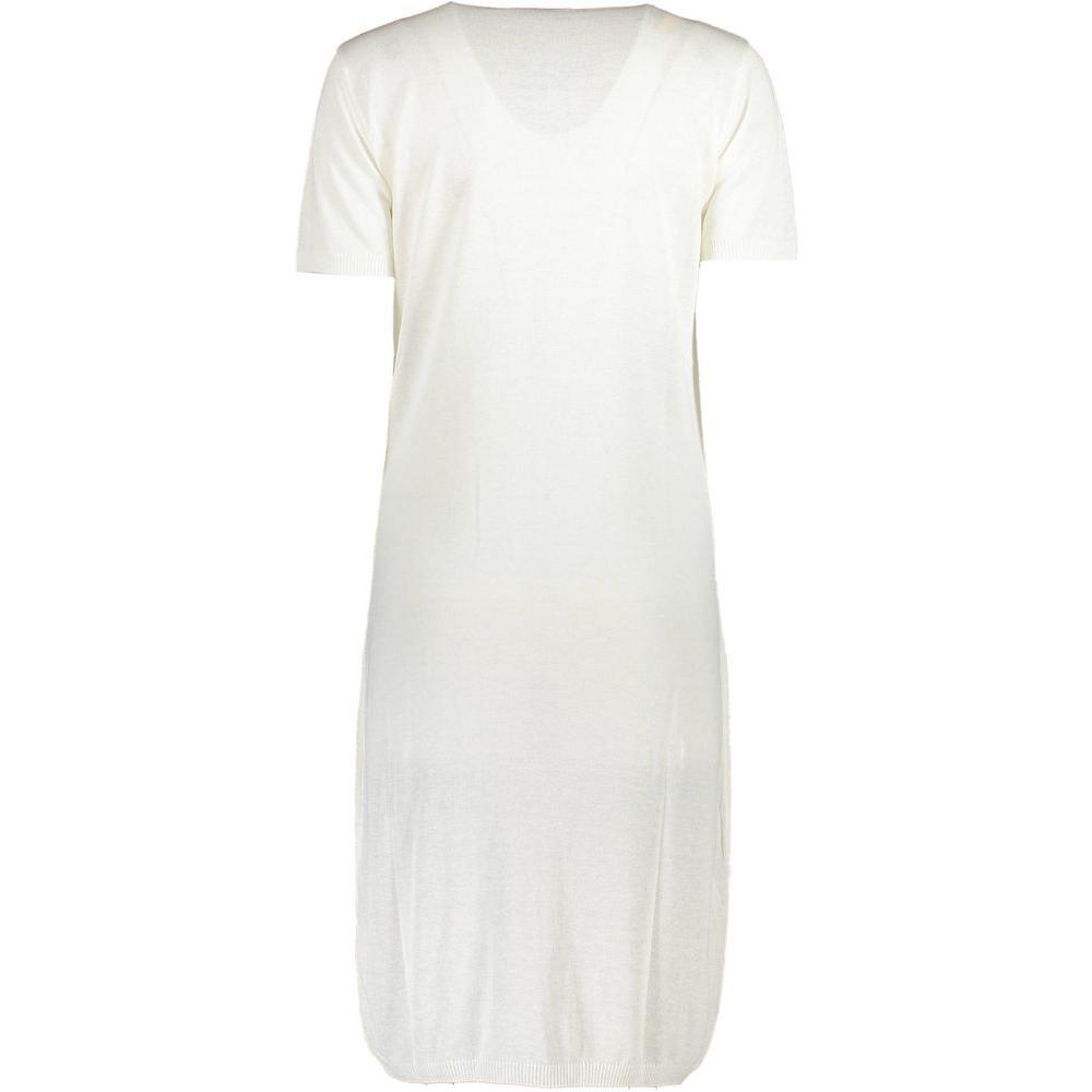 Cavalli Class White Viscose Women Dress CA-37221-XS
